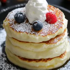 Fluffy Japanese Soufflé Pancakes – Mary Universe