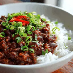 Chili Beans and Rice