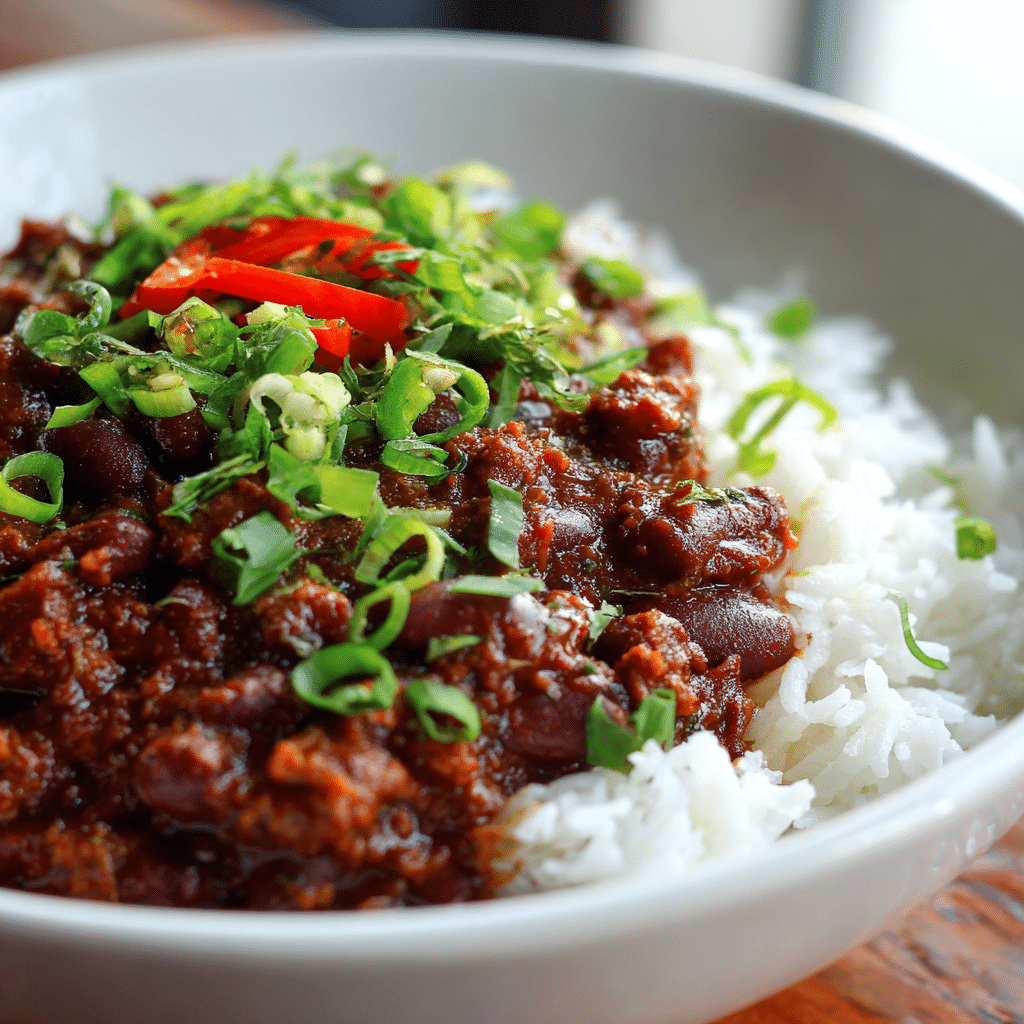 Chili Beans and Rice