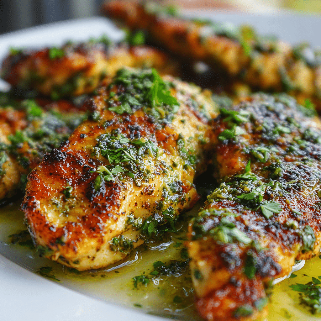 Cilantro Pesto Chicken Tenders