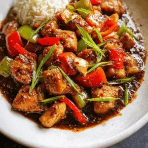 Easy Black Pepper Chicken