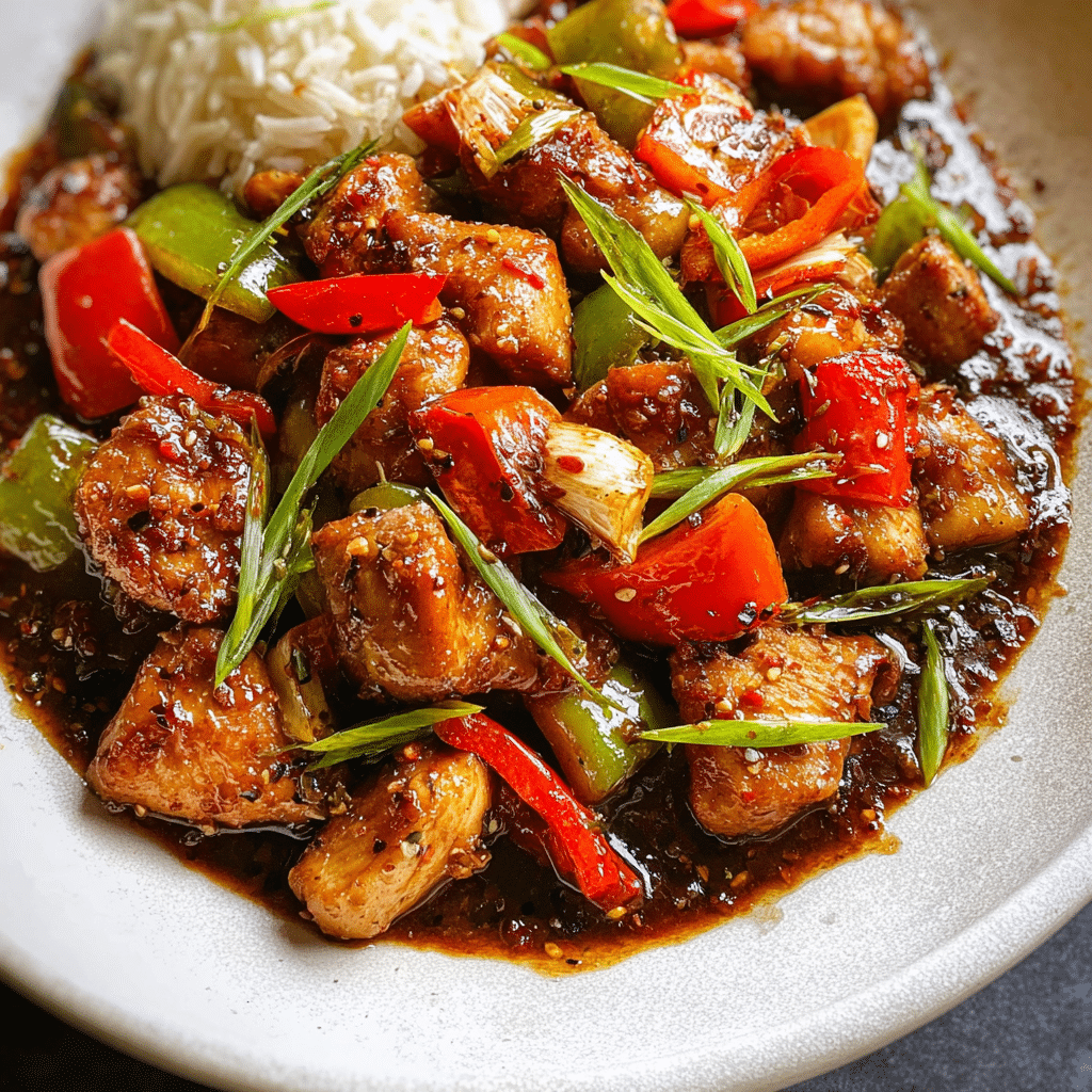 Easy Black Pepper Chicken