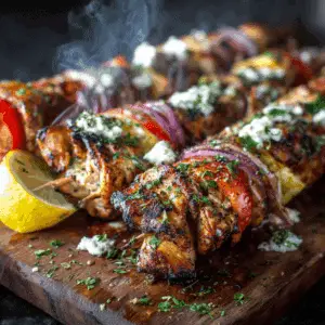 Grilled Chicken Souvlaki