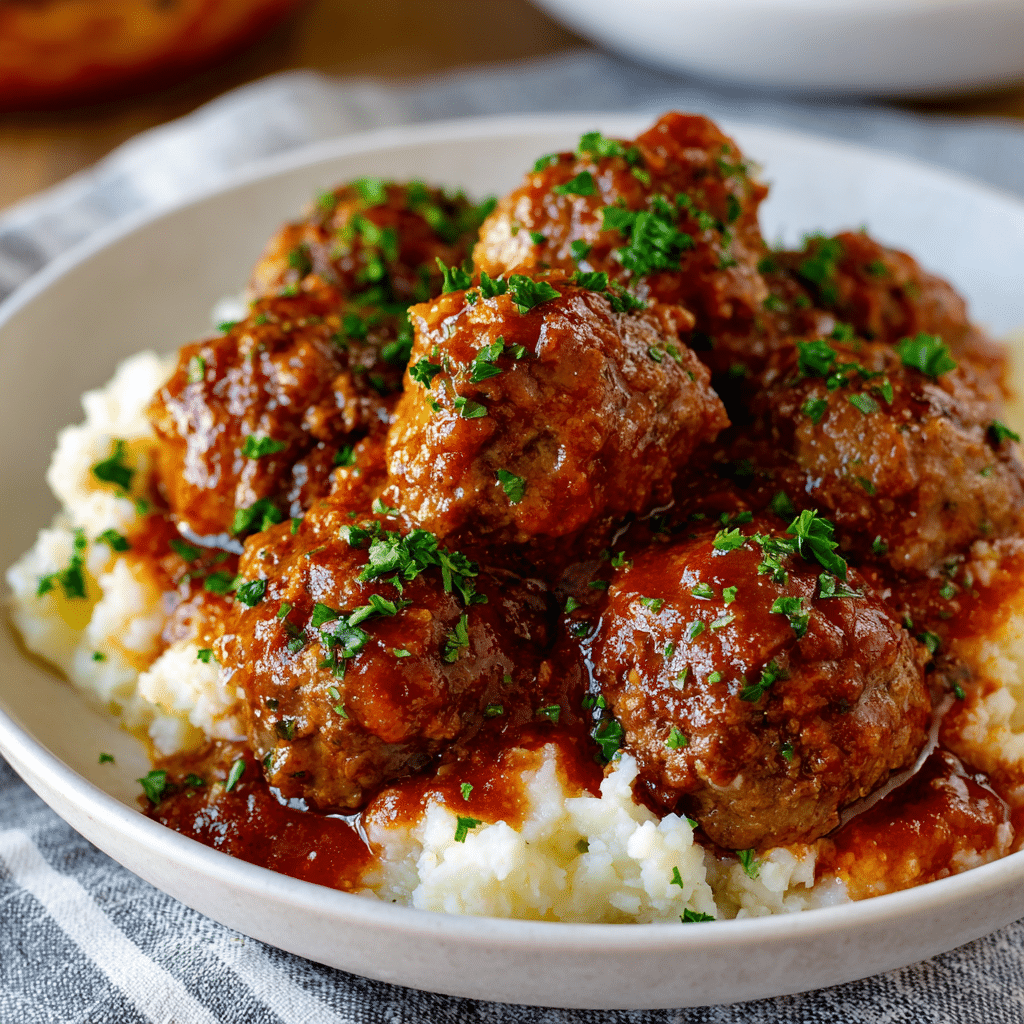 Instant Pot Porcupine Meatballs