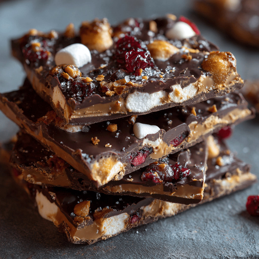 S’mores Chocolate Bark
