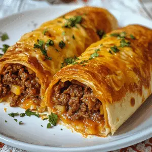 Beef and Cheese Chimichangas