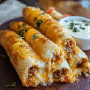 Cheesy Taco Sticks