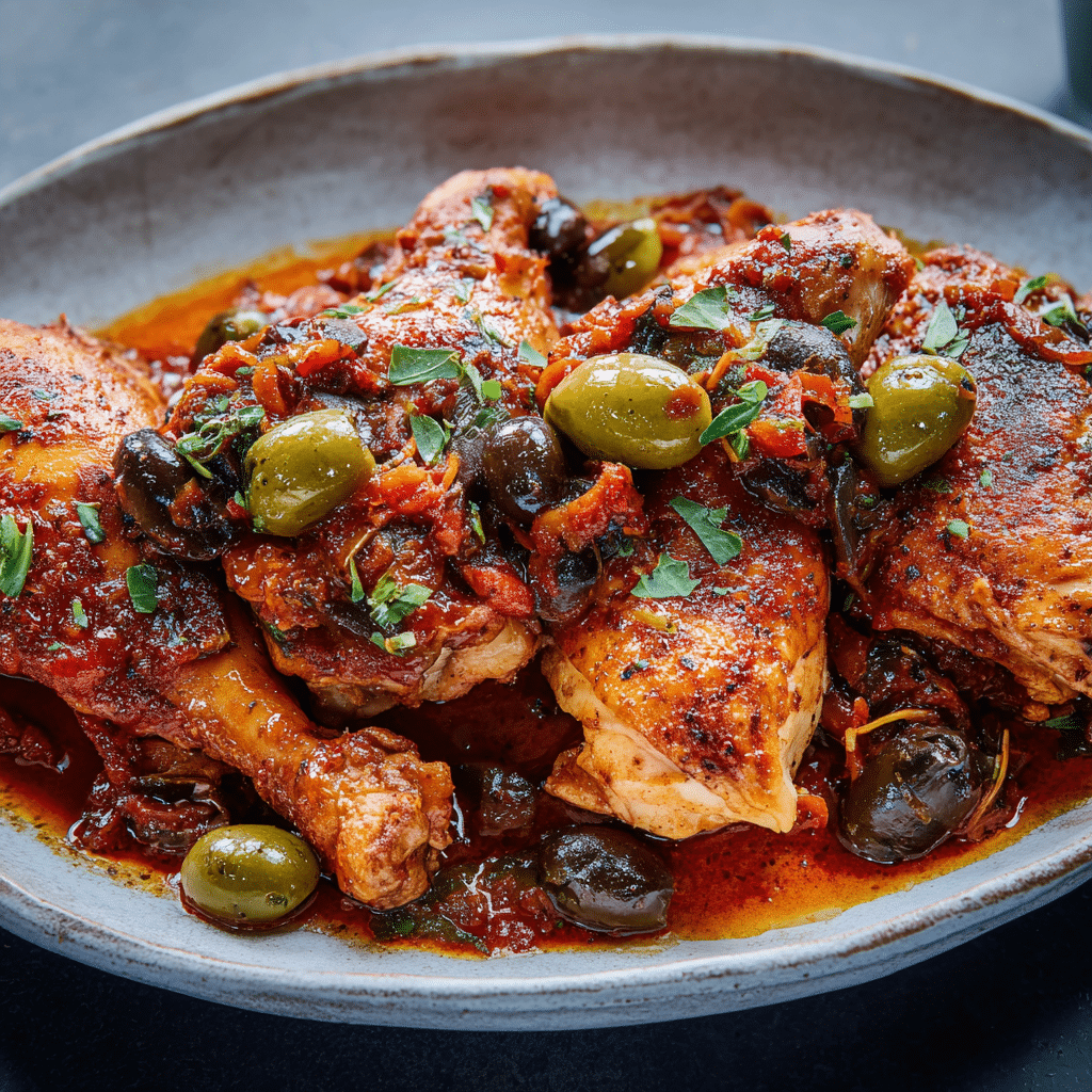 Chicken Puttanesca