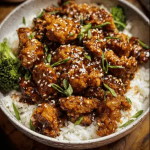 General Tso's Chicken Bowls