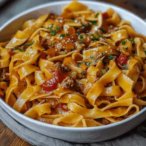 Italian Drunken Noodles