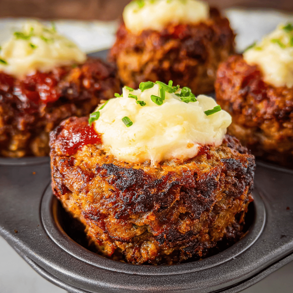 Mini Meatloaves in a Muffin Tin
