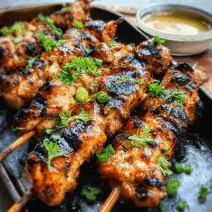 Bang Bang Chicken Skewers