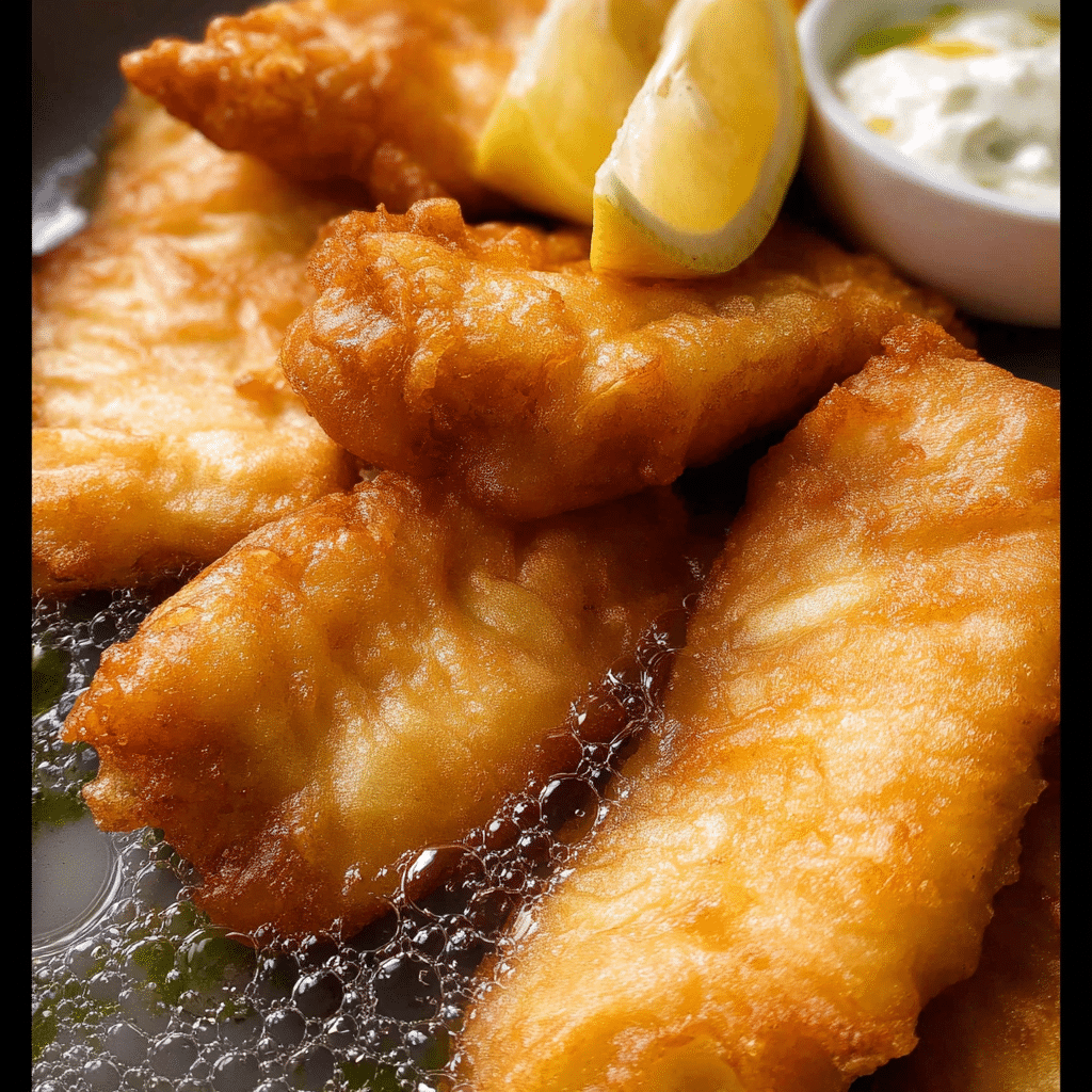 Fish Batter for Golden Fillets