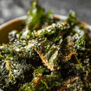 Garlic Parmesan Kale Chips