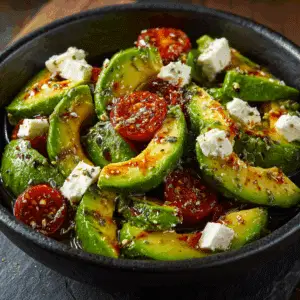 Greek Avocado Salad with Feta