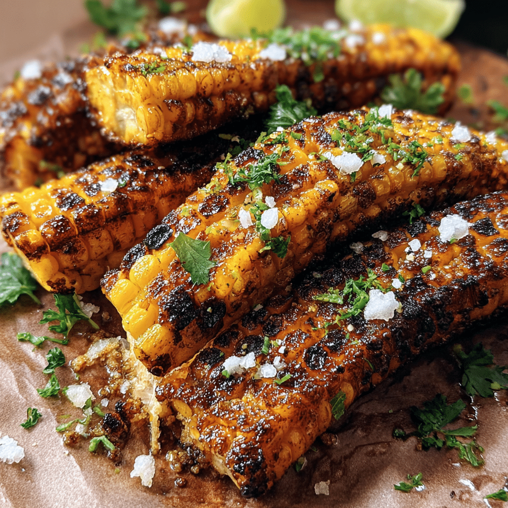 Grilled Mexican Corn Ribs