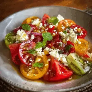 Heirloom Tomato & Feta Salad