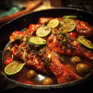 Red Snapper Veracruz Style