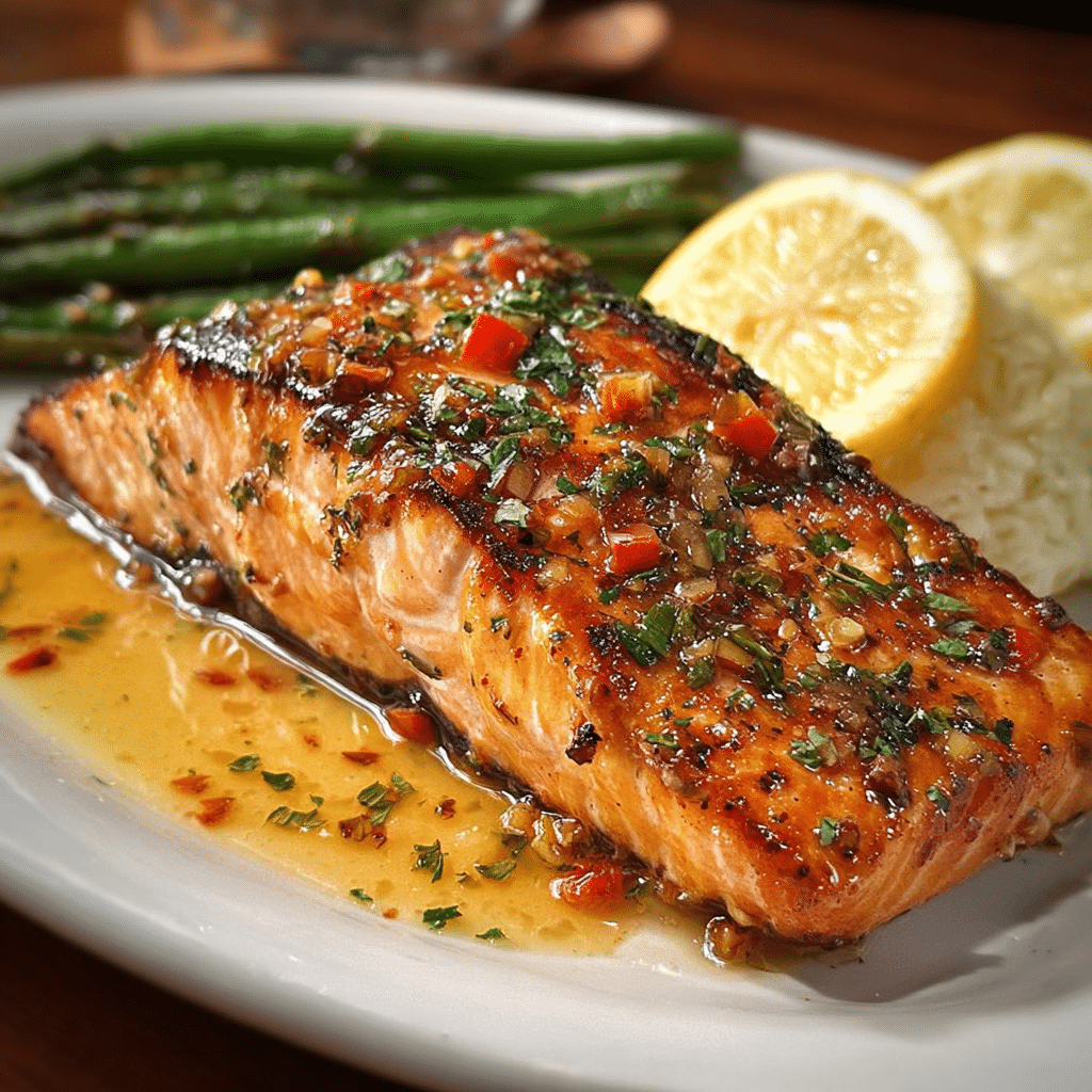 Texas Roadhouse-Style Baked Salmon