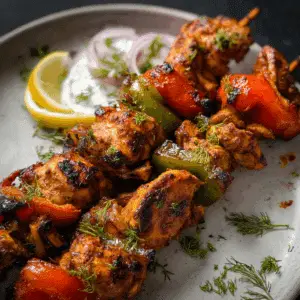 Turkish Chicken Kabobs
