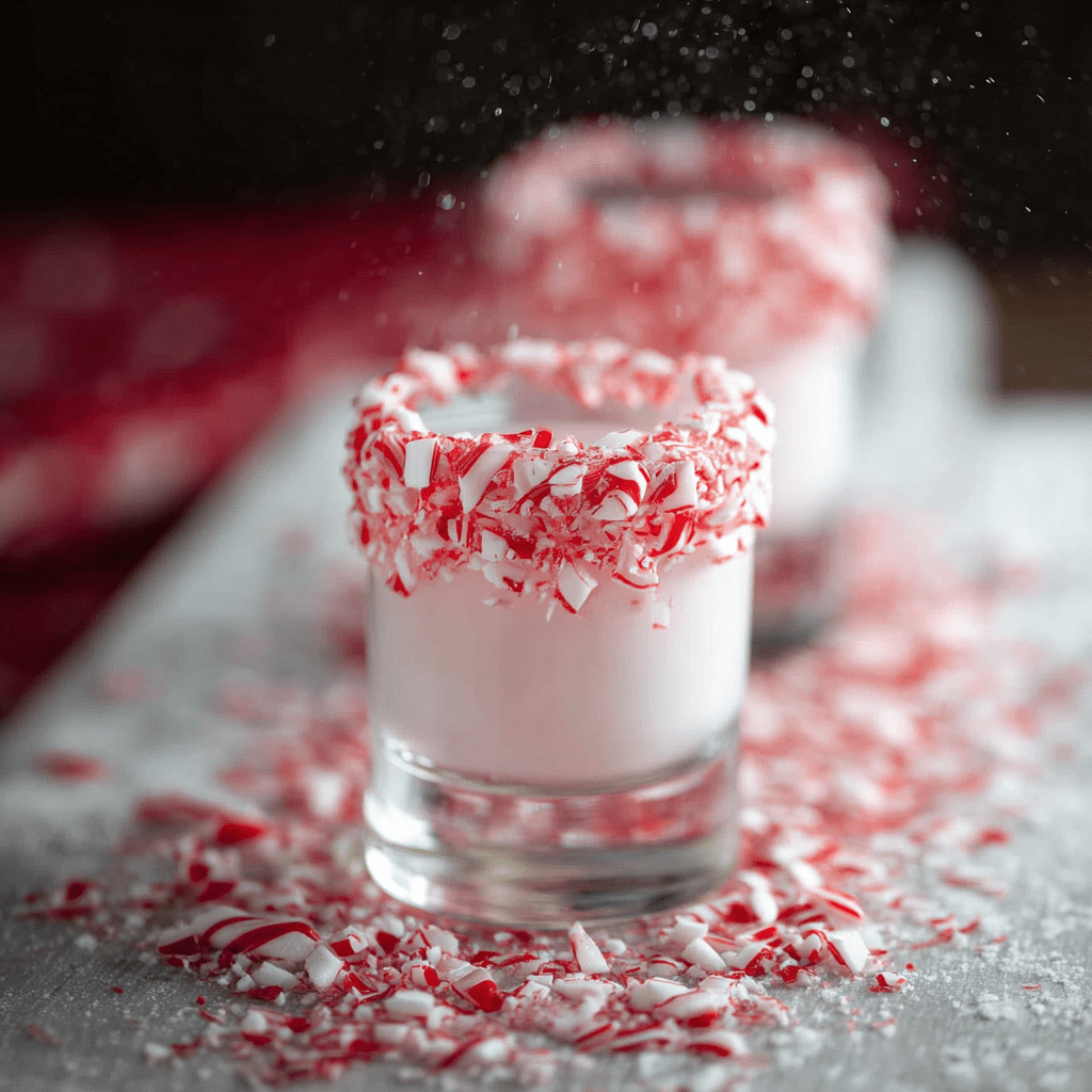 Christmas Peppermint Shots