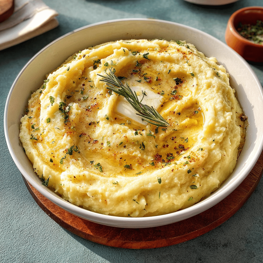Creamy Cowboy Butter Mashed Potatoes