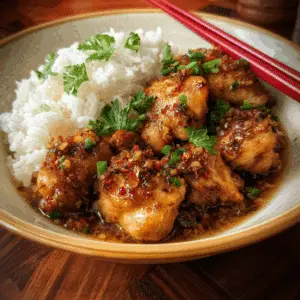 Ginger Chicken Dinner