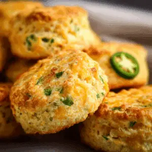 Jalapeño Cheddar Biscuits
