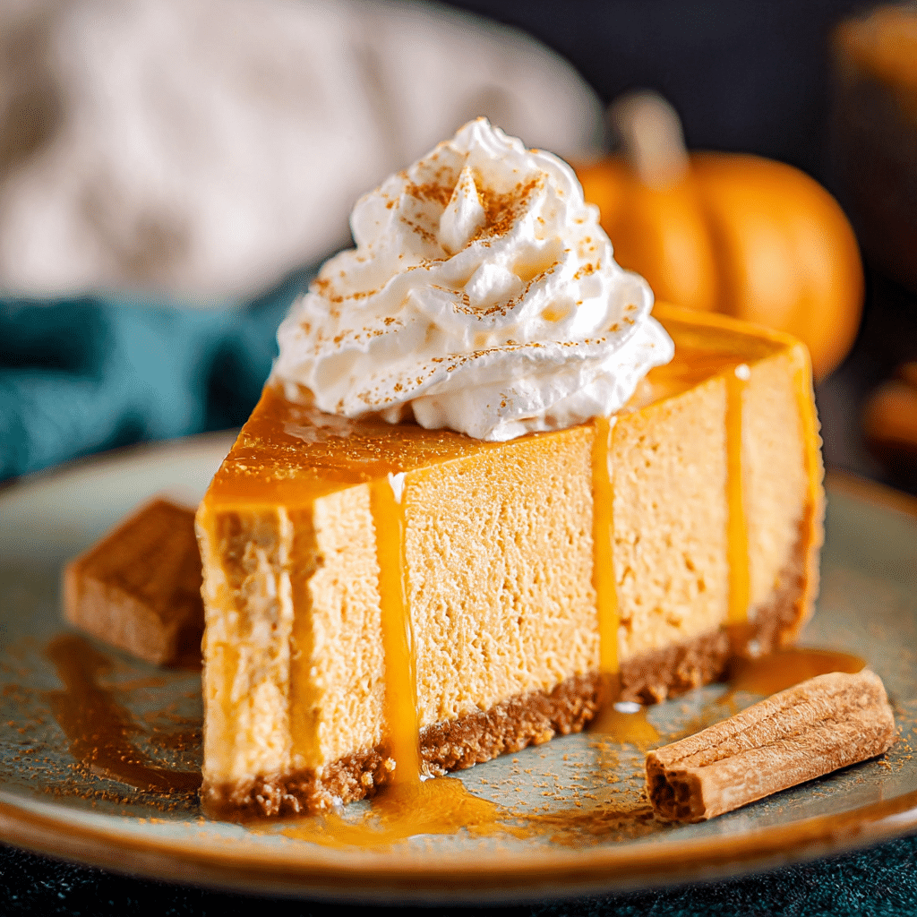No-Bake Pumpkin Cheesecake