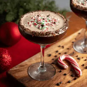 Peppermint Espresso Martinis