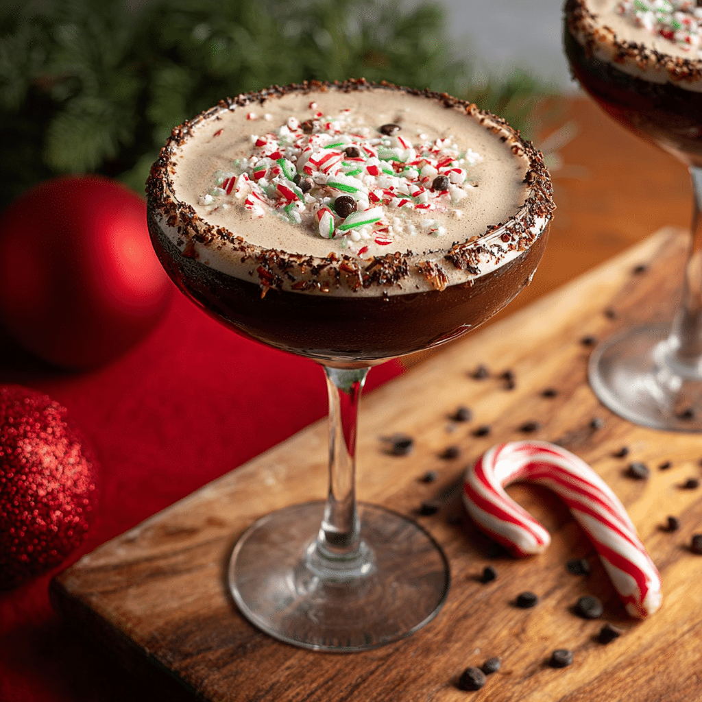 Peppermint Espresso Martinis