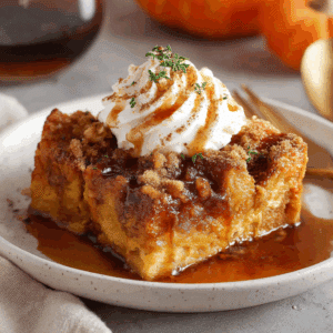 Pumpkin French Toast Casserole