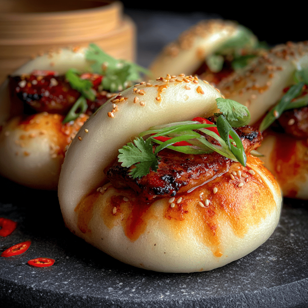 Spicy Chicken Buns
