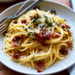 Easy Italian Spaghetti Carbonara